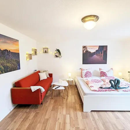 Apartmán L1 - Urlaubsmagie - Fuer 3p Am Wanderweg Sebnitz